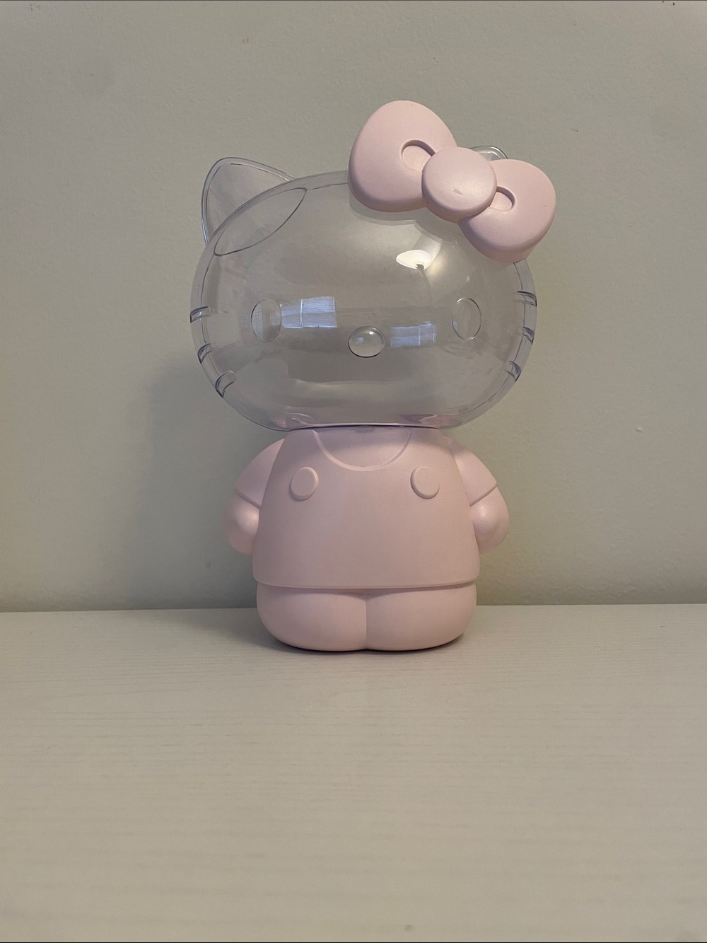 Hello Kitty Light Pink Figure with Clear Head